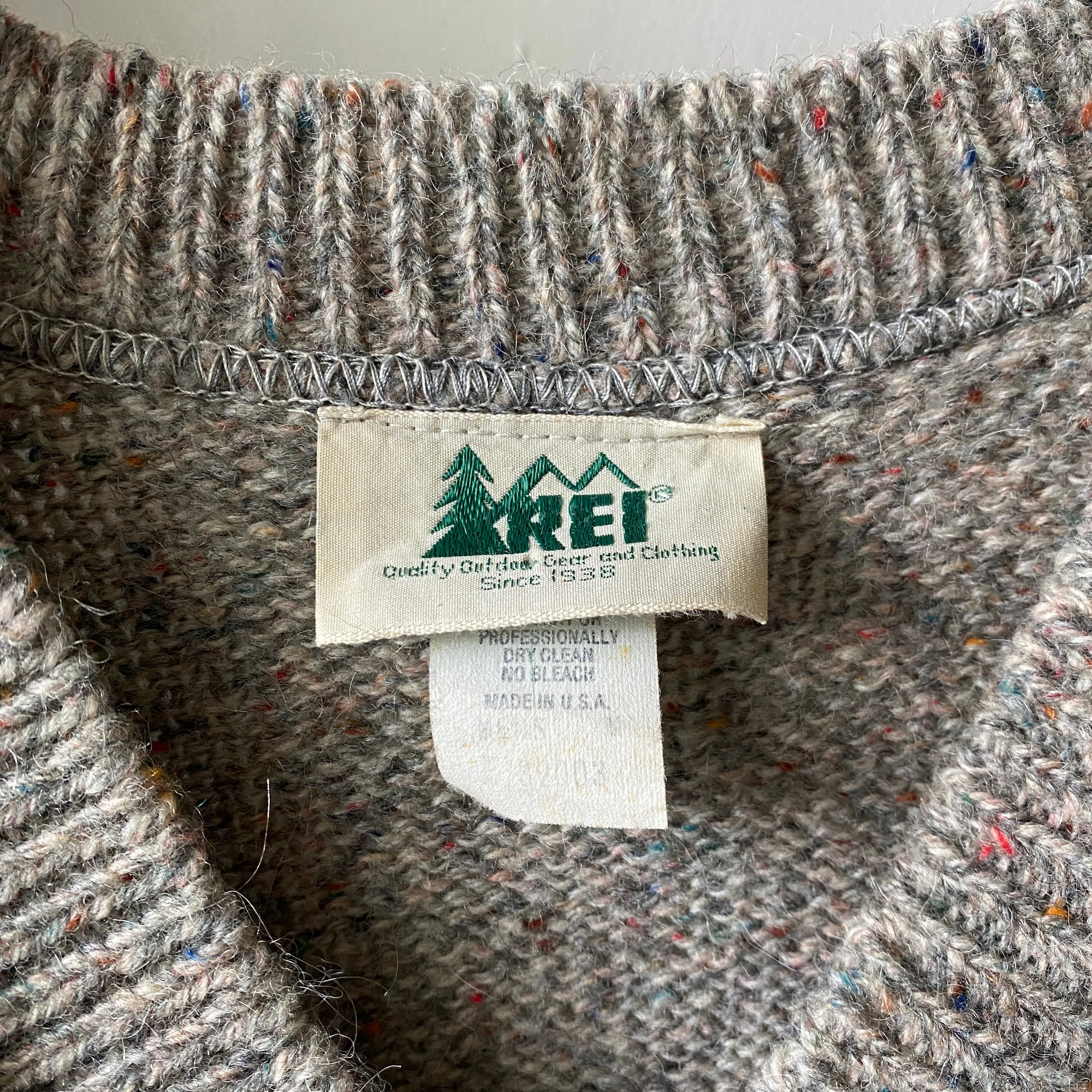 80's REI Wool Vest - Medium