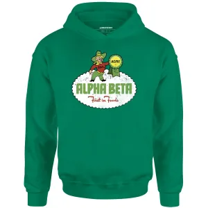 Alpha Beta Retro - Unisex Hoodie