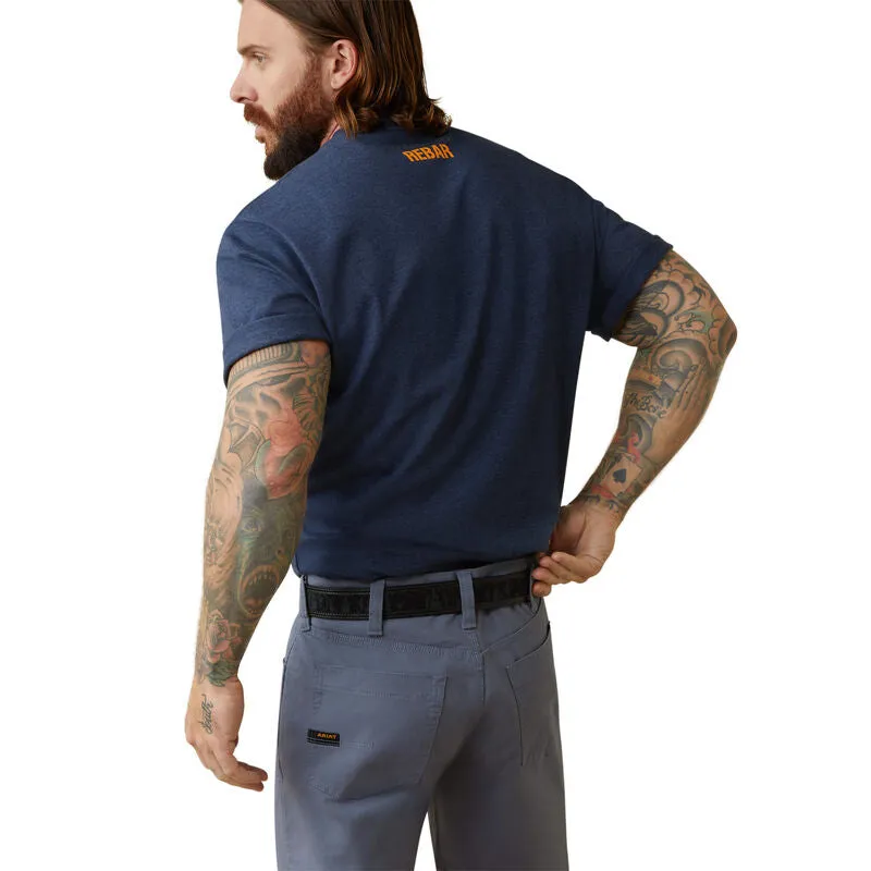 Ariat Rebar Cotton Strong Block Short-Sleeve T-Shirt