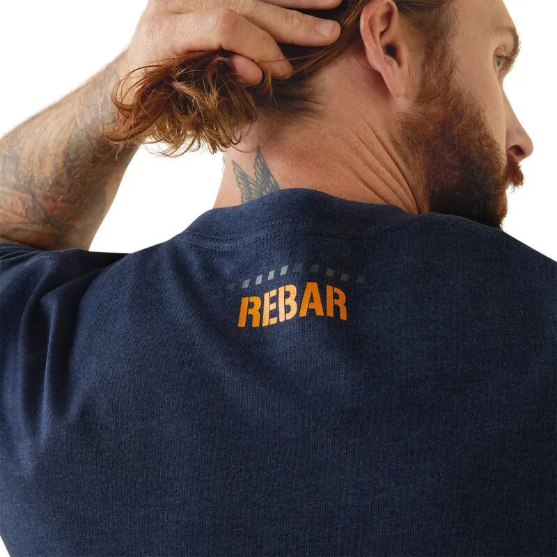 Ariat Rebar Cotton Strong Block Short-Sleeve T-Shirt