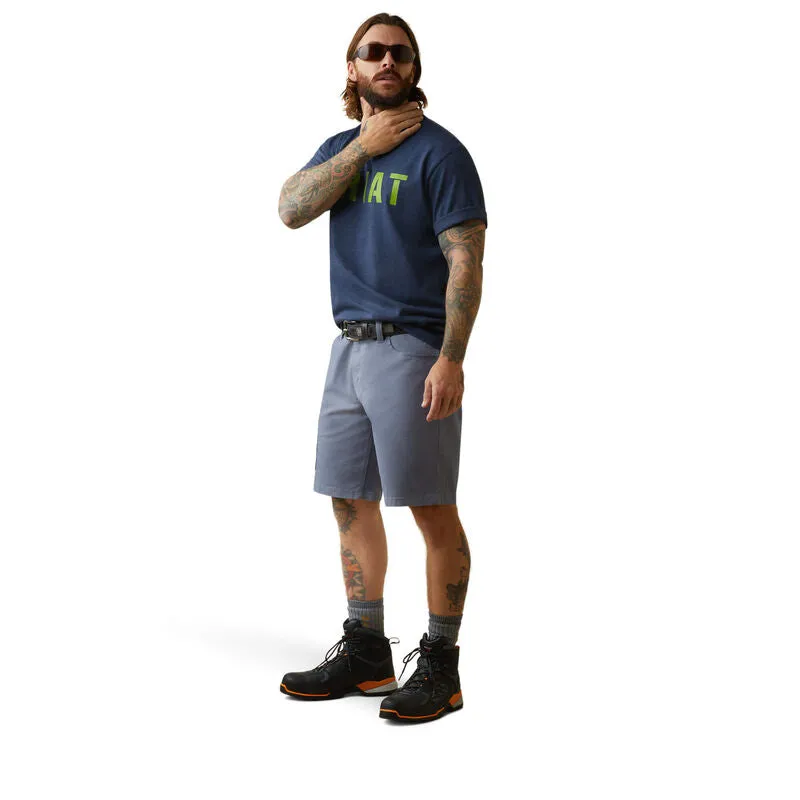Ariat Rebar Cotton Strong Block Short-Sleeve T-Shirt