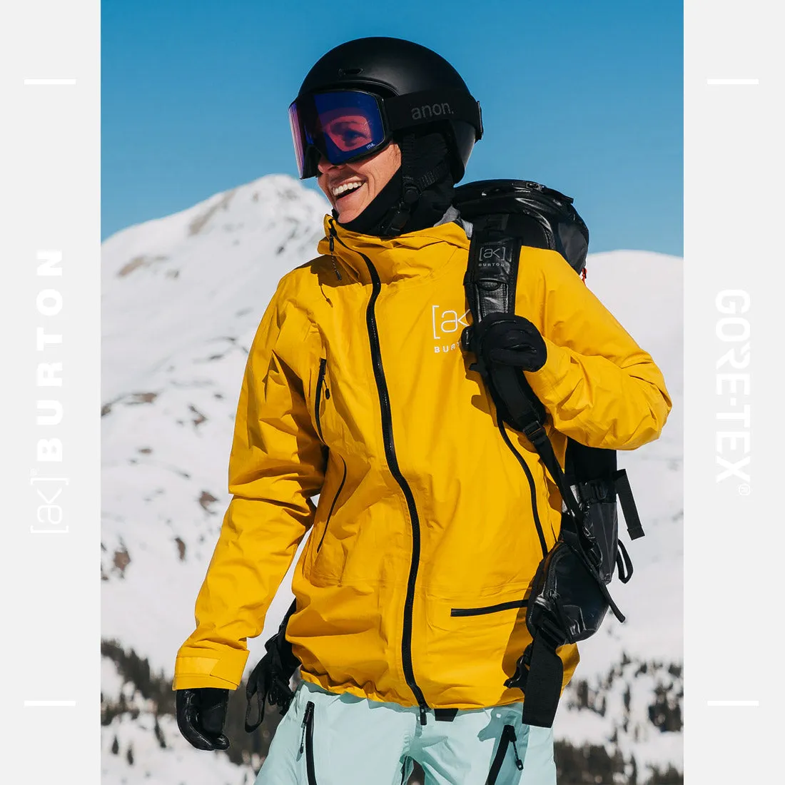BURTON [ak] Gore-Tex 3L Kalausi Jacket 2025 - Goldenrod
