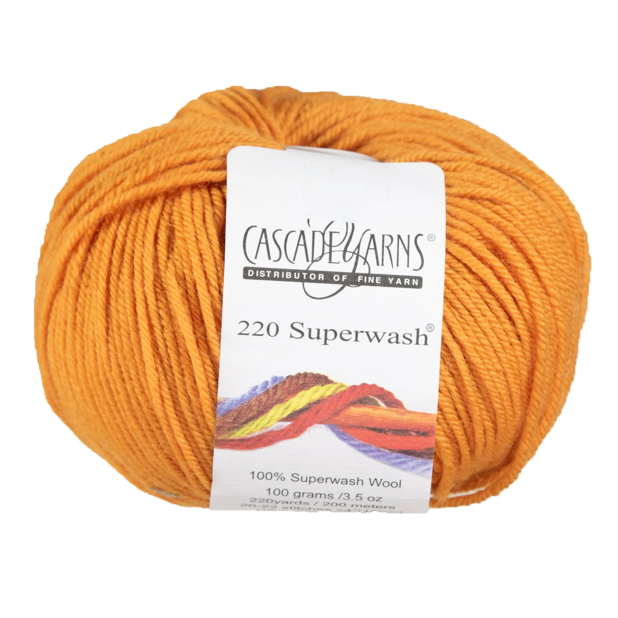 Cascade Yarns 220 Superwash Yarn - 0253 Desert Sun