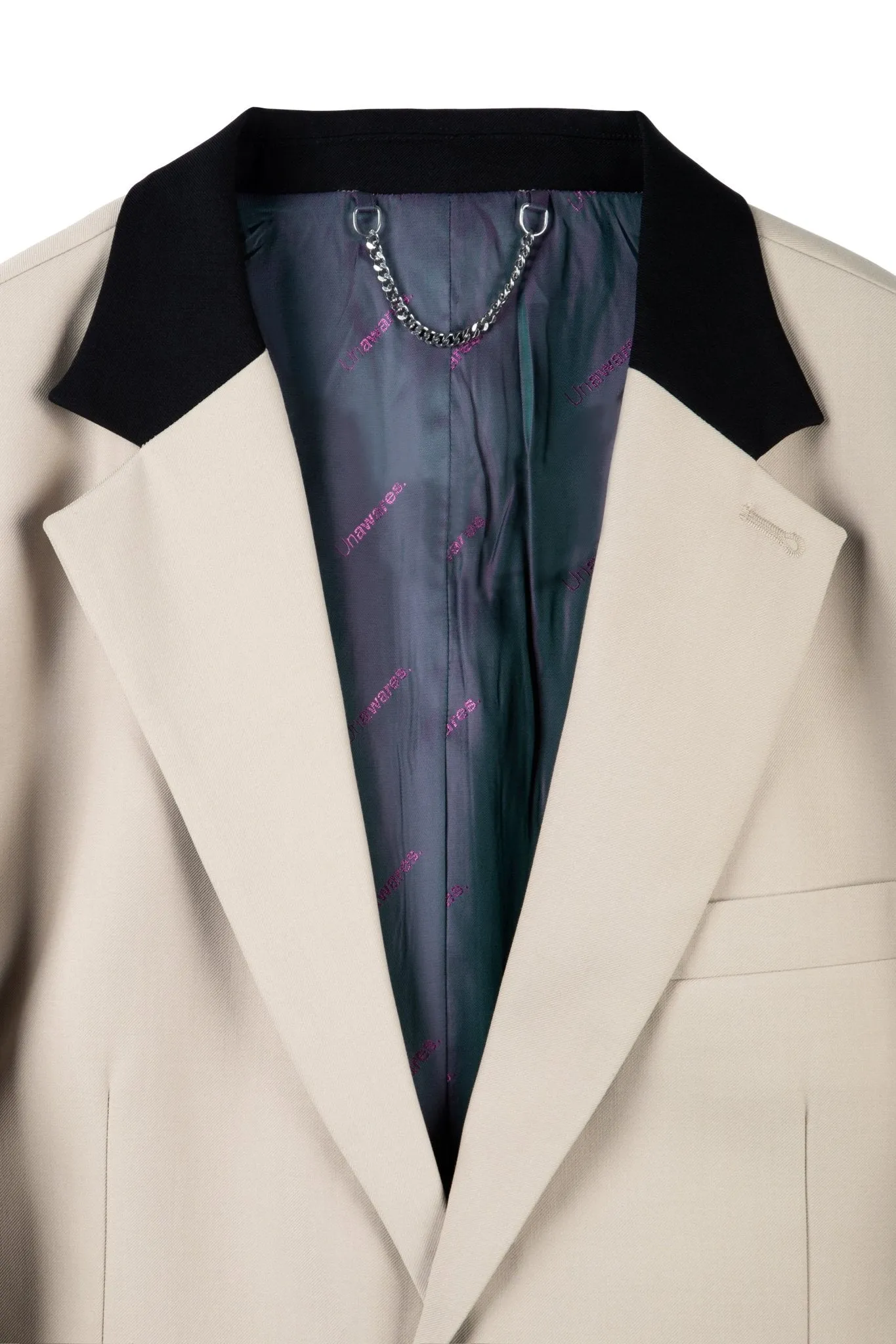 Collar Stitching Custom Adjustable Buckle Suit