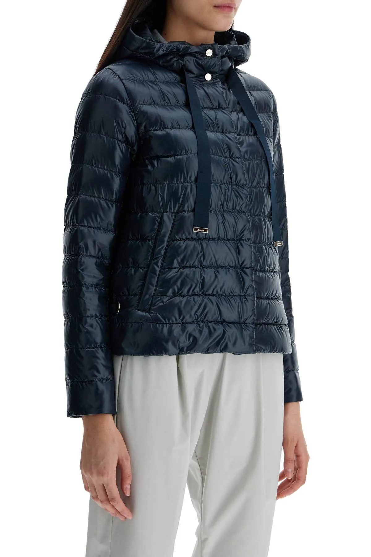 Cropped Ultralight Down Jacket