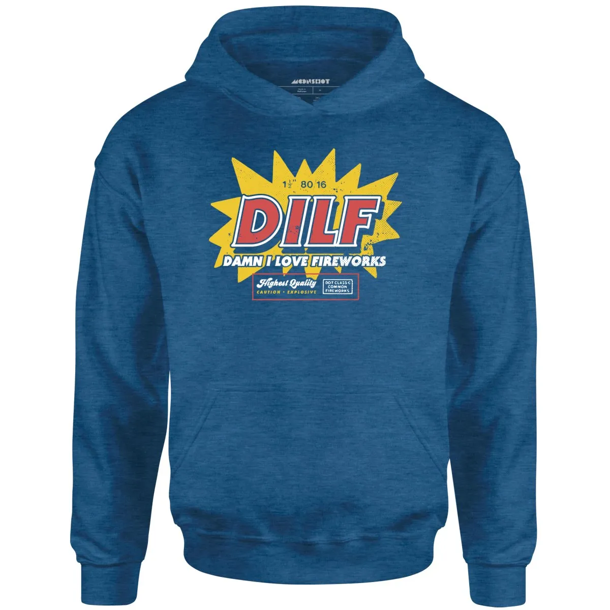 Damn I Love Fireworks - Unisex Hoodie