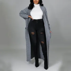 Fashion Casual Long Sleeve Sweater Jacket Wholesale Cardigan