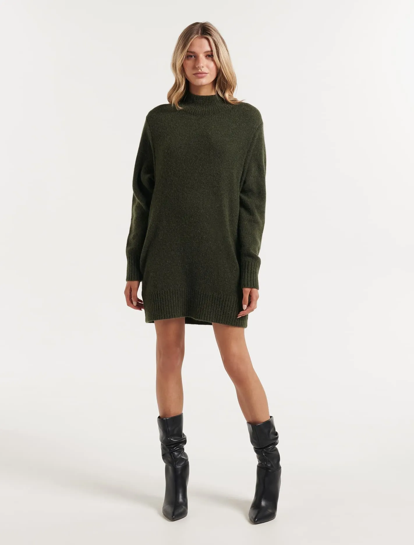 Isabel Petite Mini Knit Dress