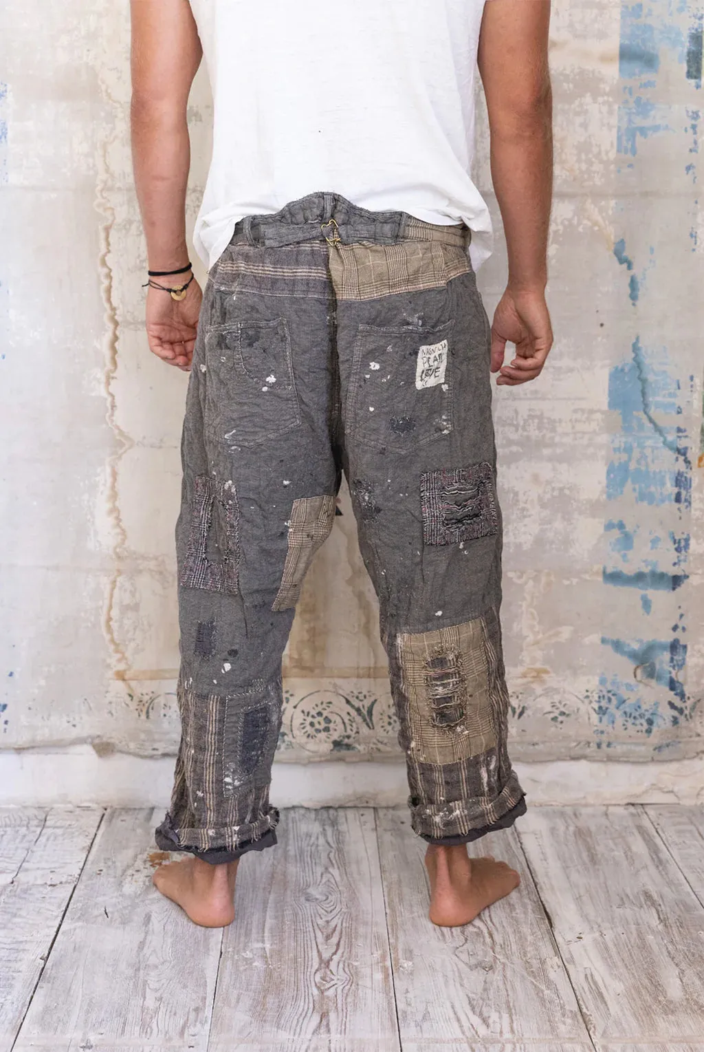 Magnolia Pearl PANTS 512 Quilted Miner CROW