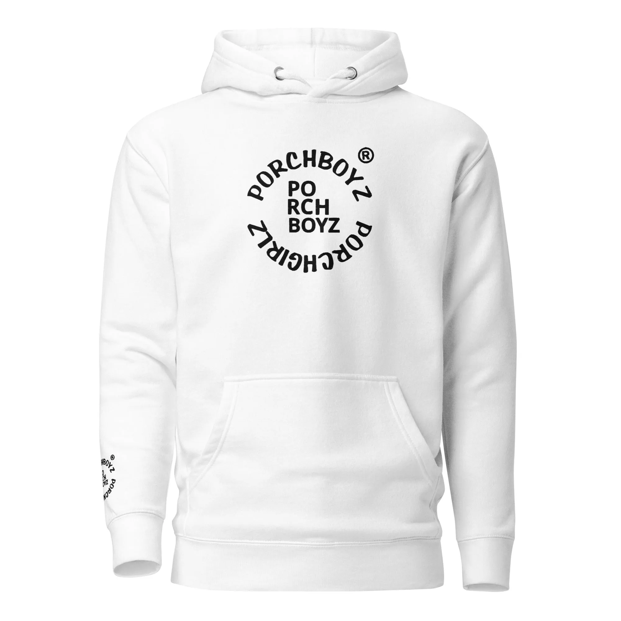 PORCHBOYZ PORCHGIRLZ (EMBROIDERED) Unisex Hoodie