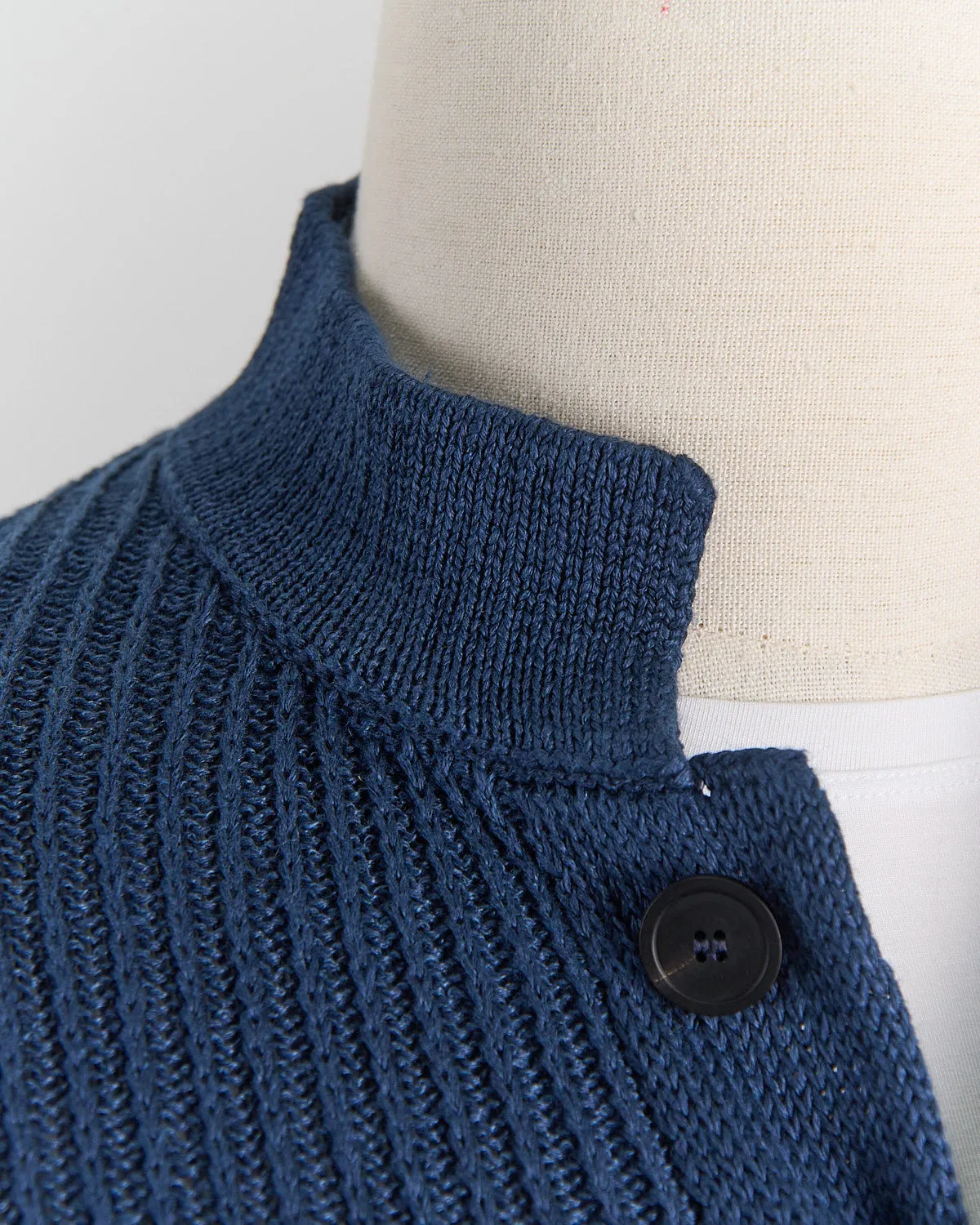 Reverse Linen Boatbuilder Jacket Sweater