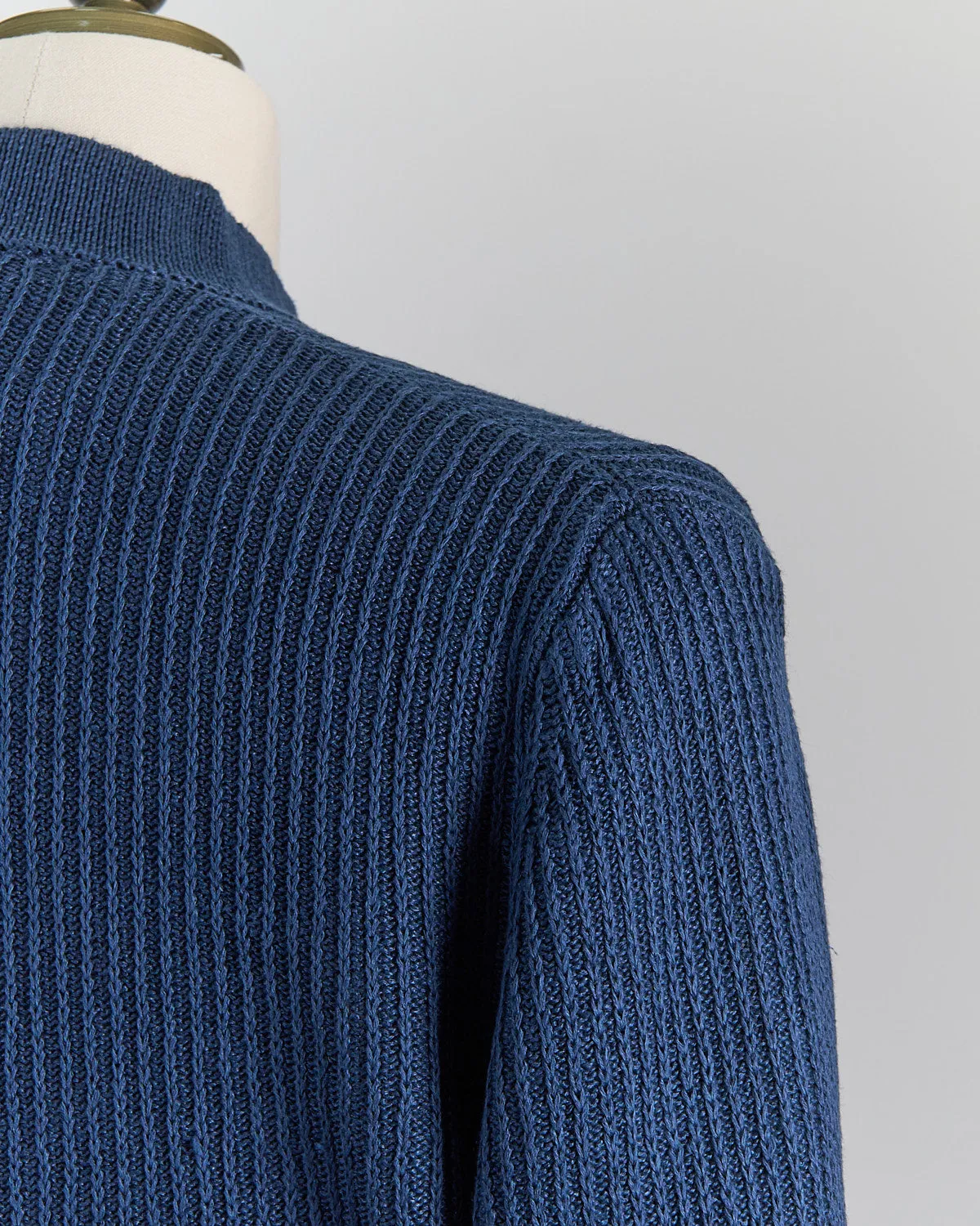 Reverse Linen Boatbuilder Jacket Sweater