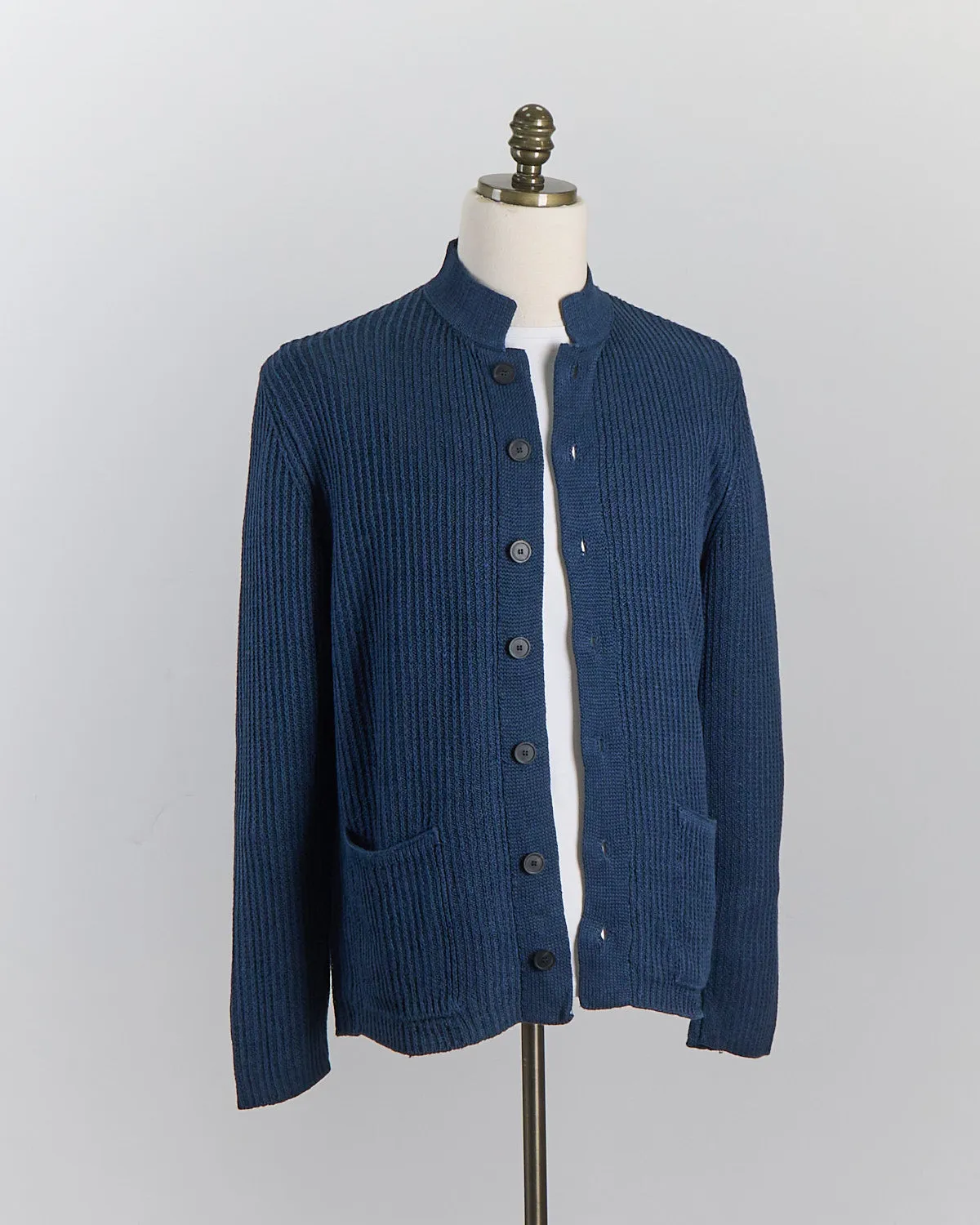 Reverse Linen Boatbuilder Jacket Sweater