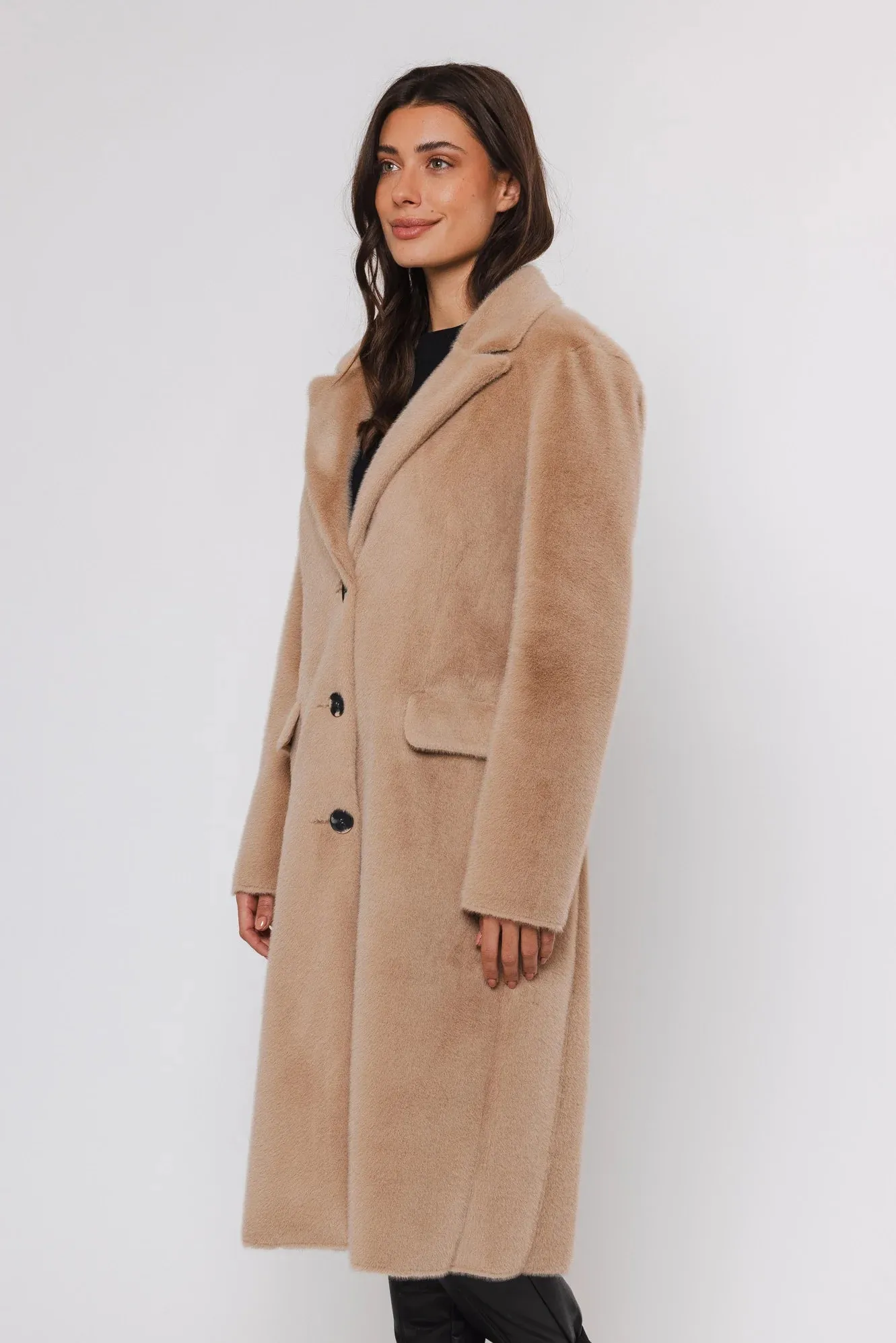 Rino and Pelle Saami coat -Sand
