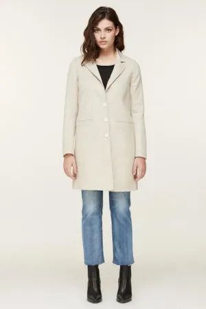 Soia & Kyo Ezme Prince de Galles double-face wool coat