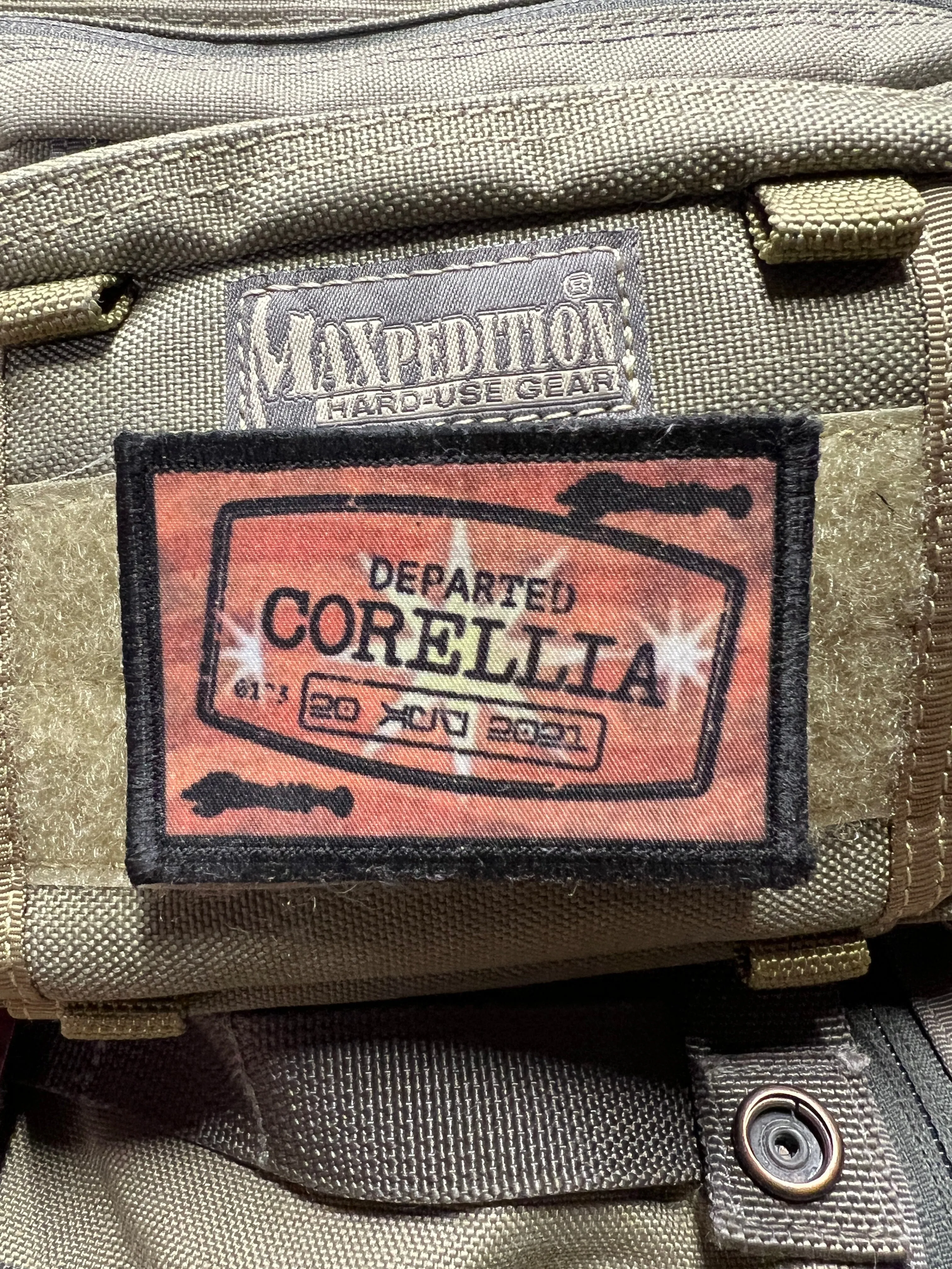 Star Wars Corellia Stamp Morale Patch