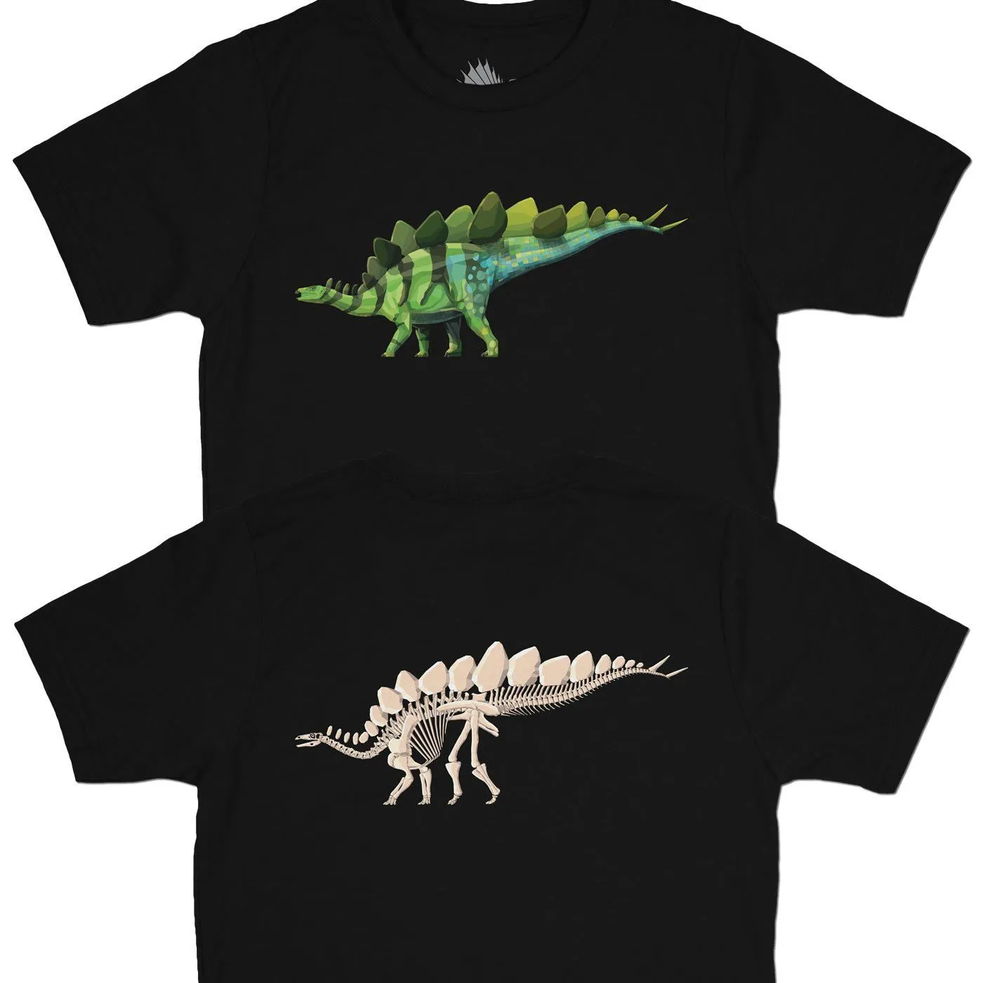 Stegosaurus Fossil Fusion™ Kids Dinosaur T-Shirt