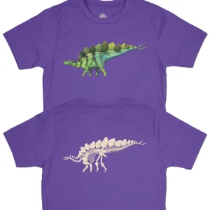 Stegosaurus Fossil Fusion™ Kids Dinosaur T-Shirt