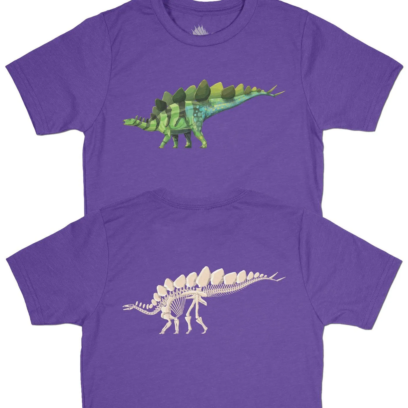 Stegosaurus Fossil Fusion™ Kids Dinosaur T-Shirt