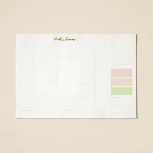 U Brands OC Brights Undated Desktop Calendar