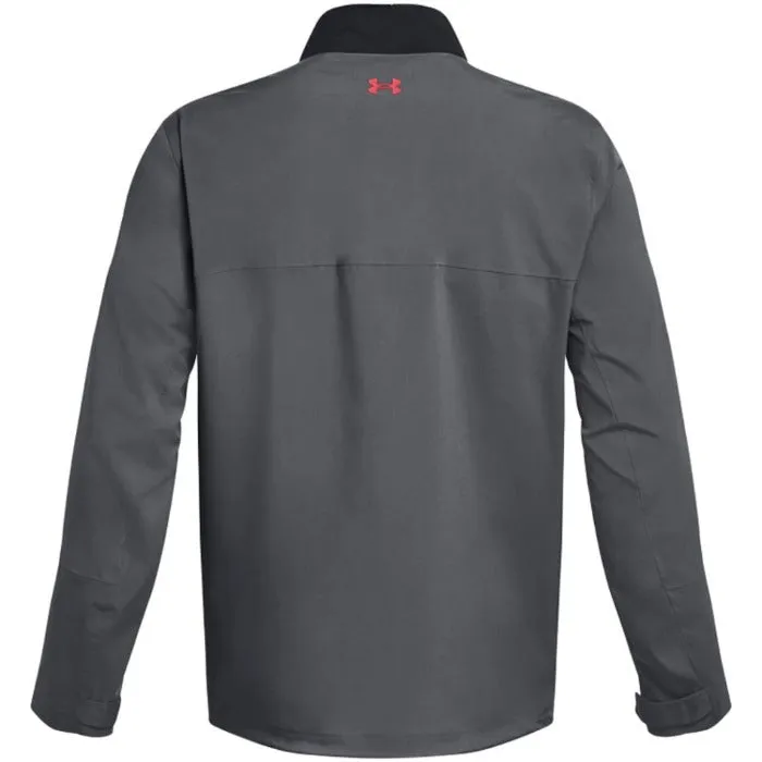 Under Armour Stormproof 3.0 Waterproof Golf Jacket - Black/Pitch Grey