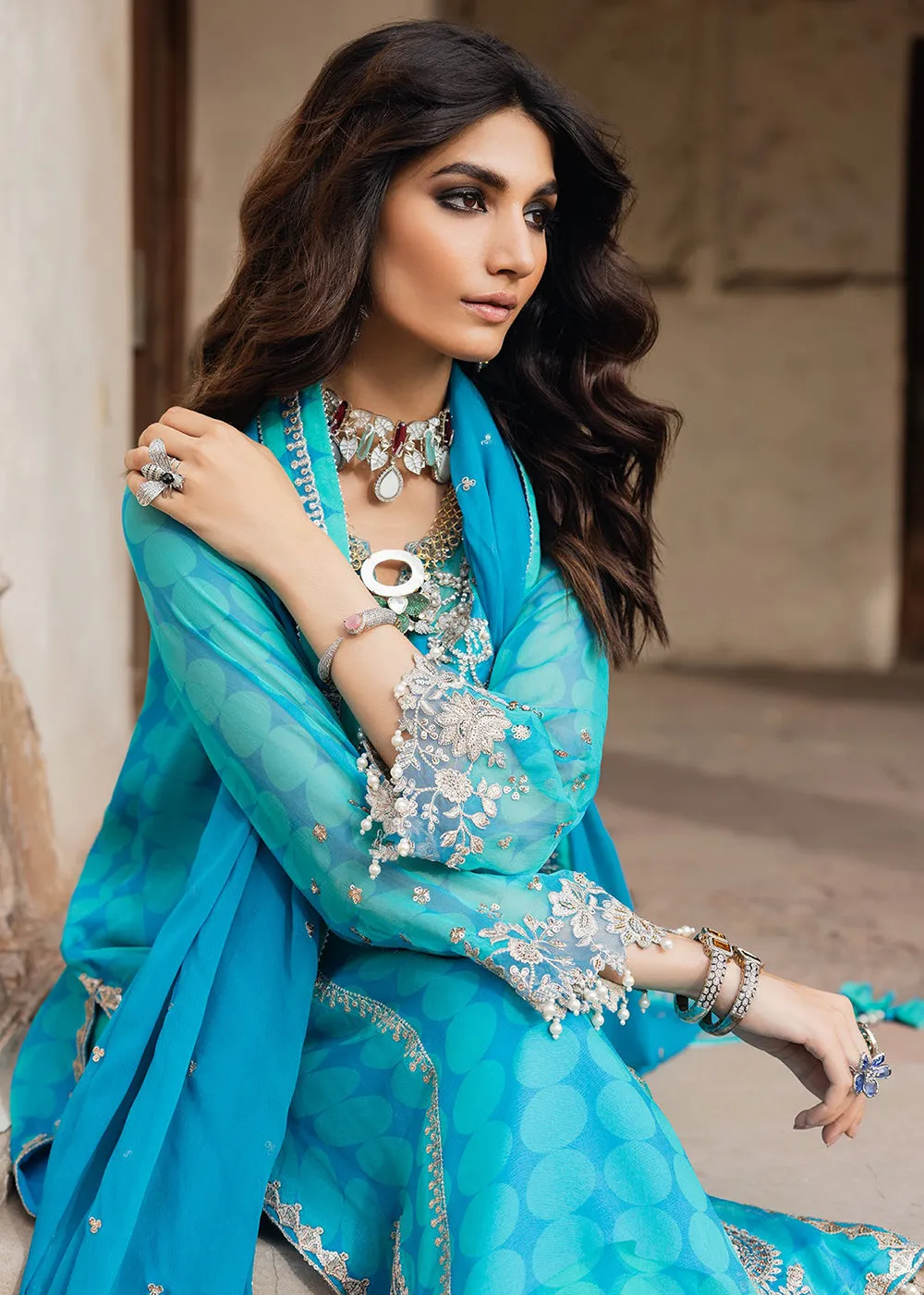Vasal Luxury Chiffon Collection '24 by Charizma | VSL5-16