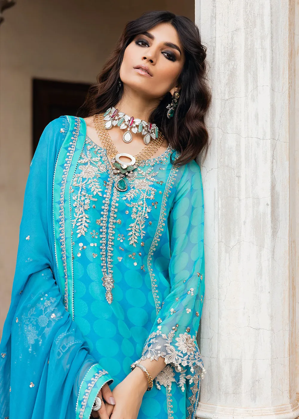 Vasal Luxury Chiffon Collection '24 by Charizma | VSL5-16